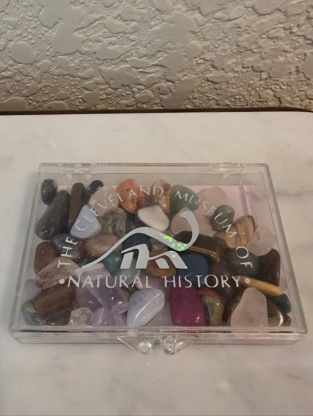 Vintage Cleveland Museum Of Natural History Tumbled Gemstones